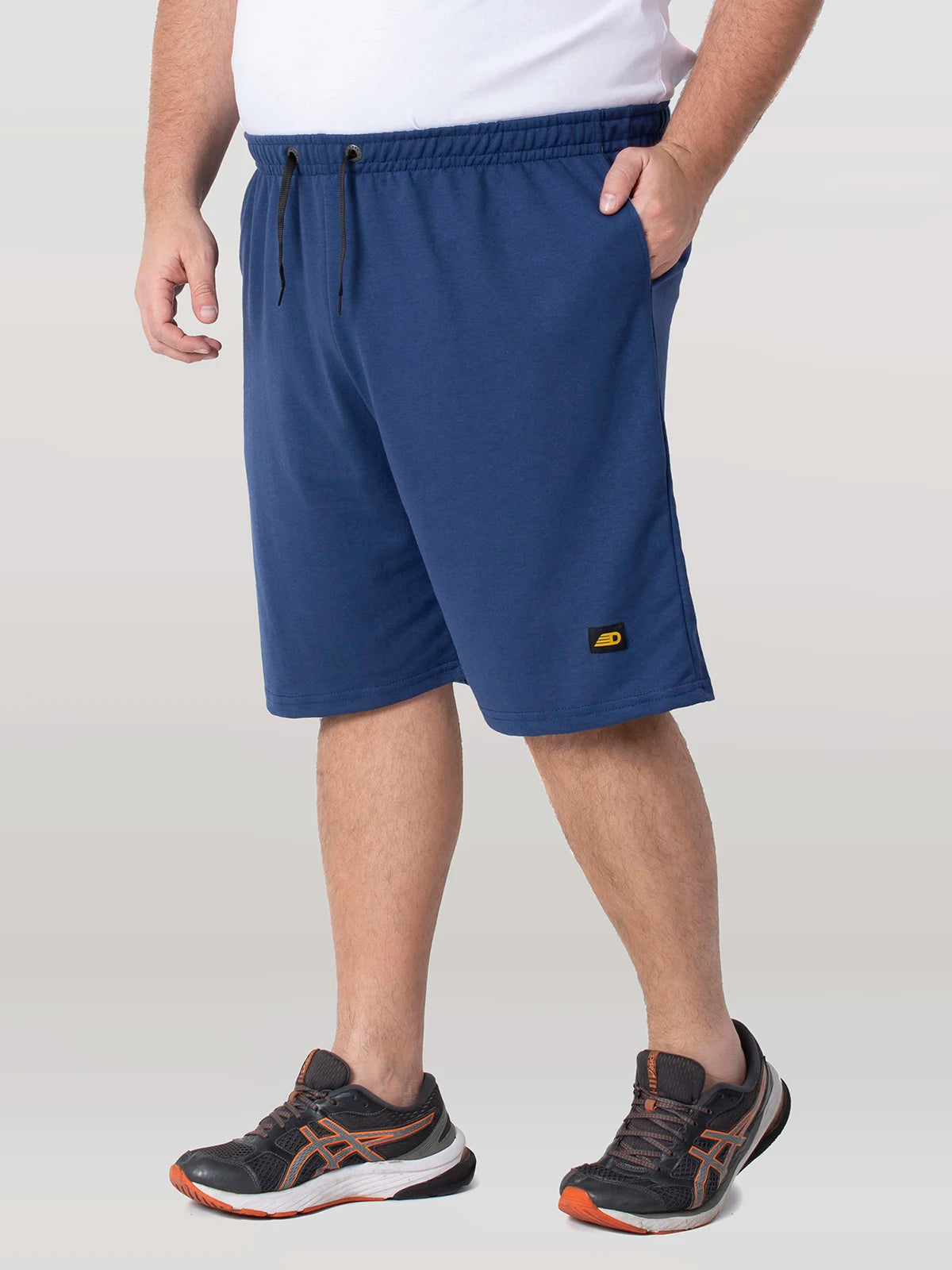 Kit 2 Bermudas de Moletom Shorts Top Barato Academia Treino Masculino