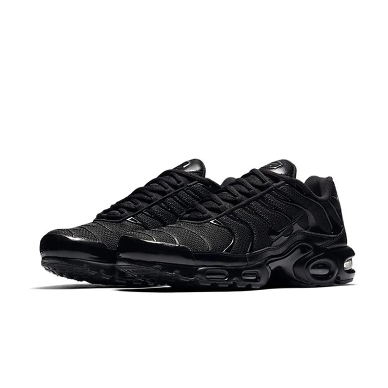 TÊNIS Nike Air Max Plus Triple TN Tênis de corrida pretos de cano baixo para homens e mulheres unissex