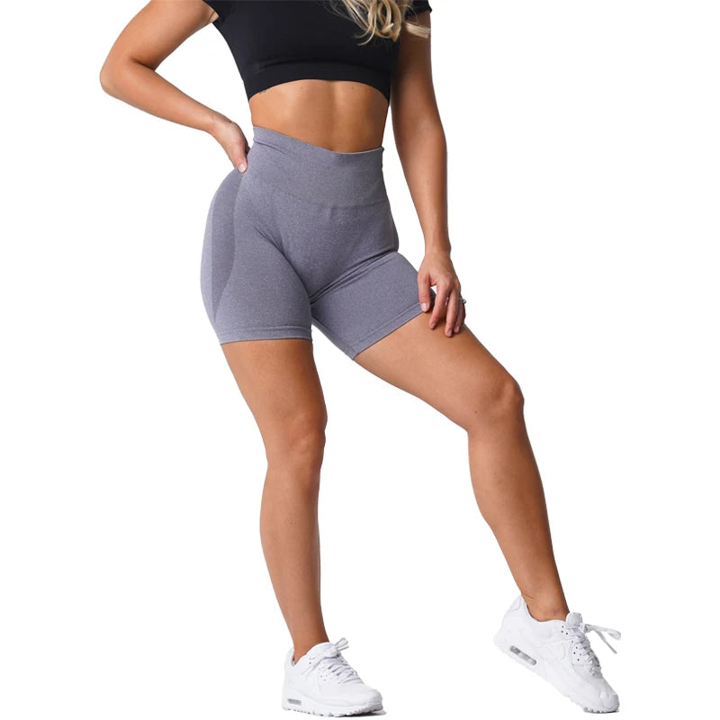 Shorts de treino sem costura para mulheres