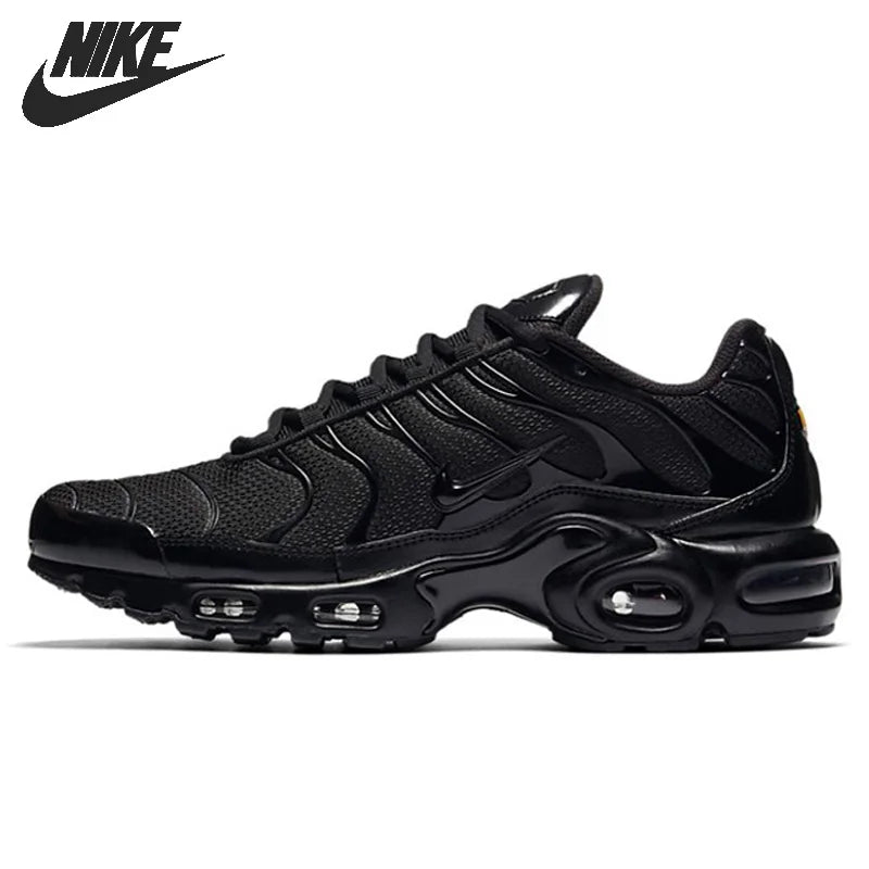 TÊNIS Nike Air Max Plus Triple TN Tênis de corrida pretos de cano baixo para homens e mulheres unissex