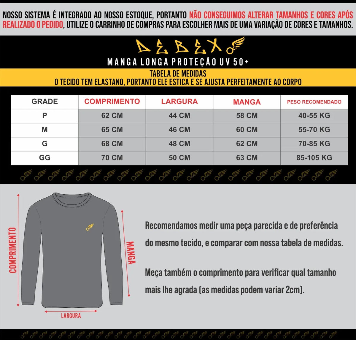 Pacote com 2 Camisetas Proteção Térmica Solar Ciclismo Compressão Segunda Pele Tecido Gelado UV 50 + Várias Cores Atacado