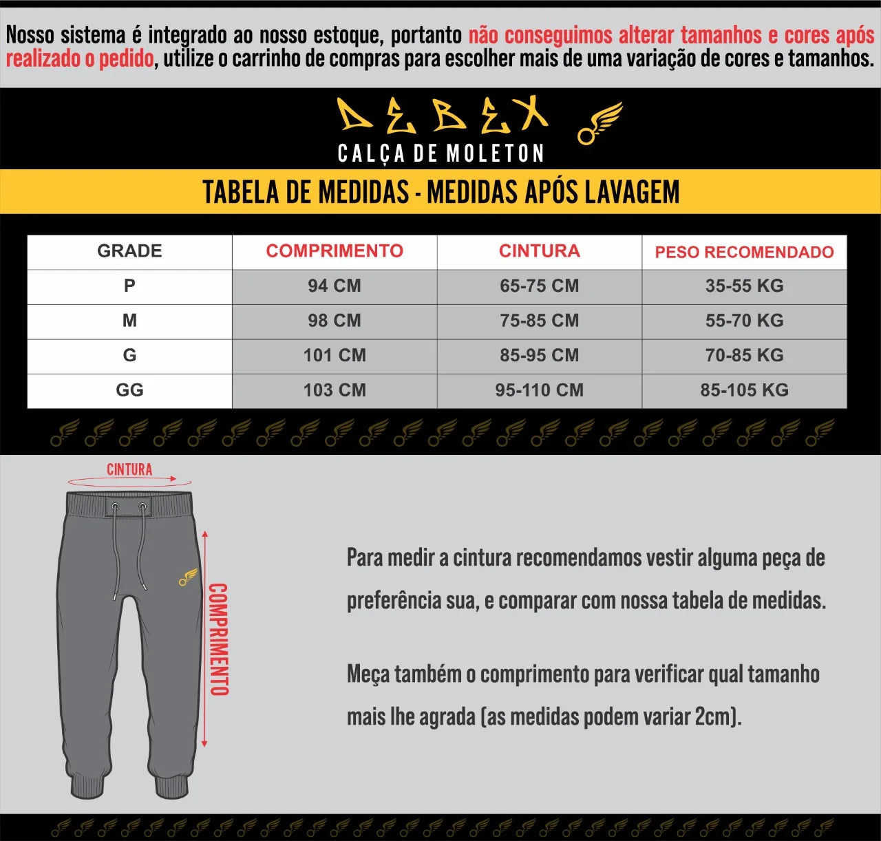 Kit 3 Calças Jogger de Moletom Grosso Flanelado Academia Treino